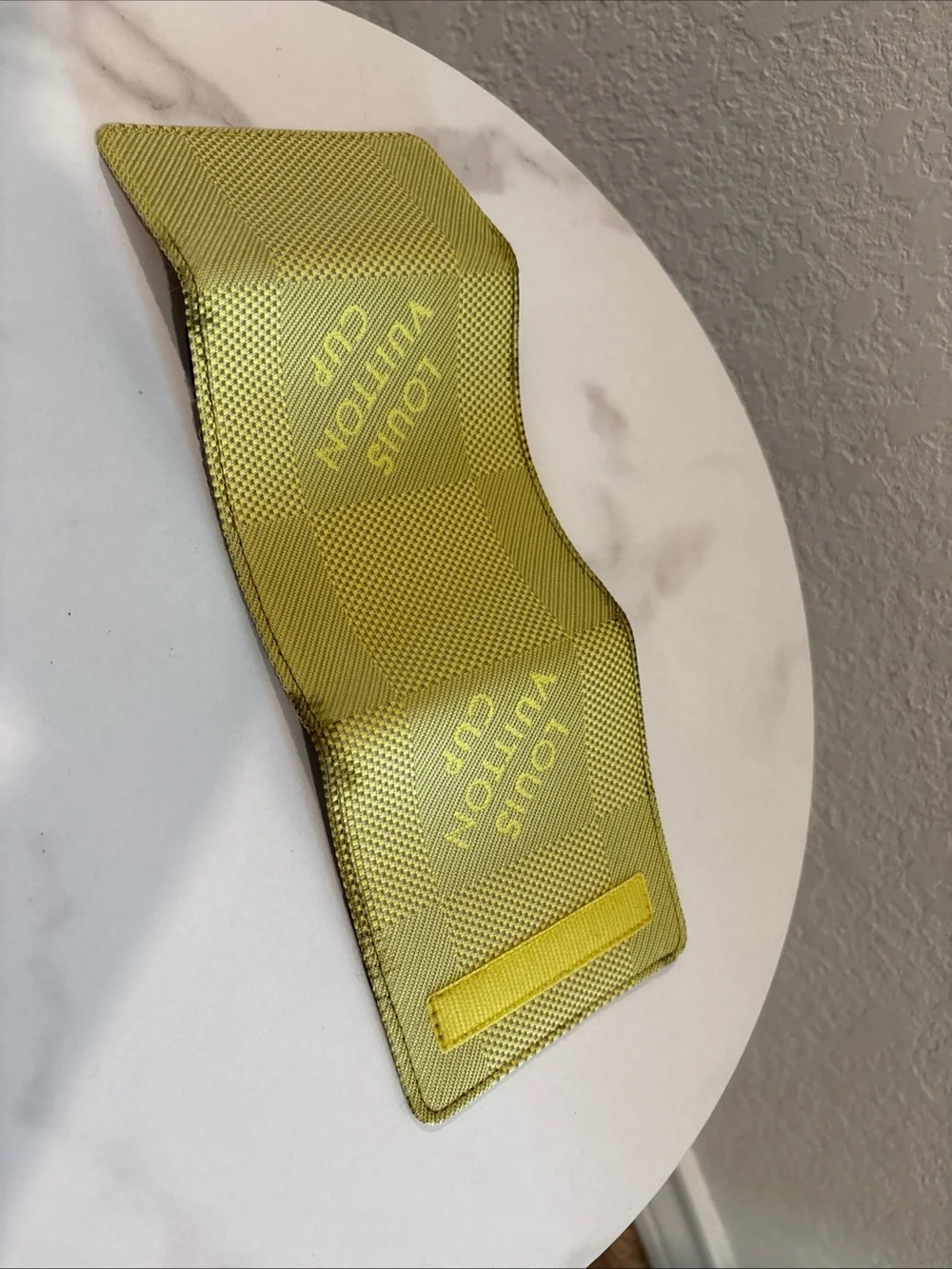 Louis Vuitton Cup Damier Geant Canvas Wallet